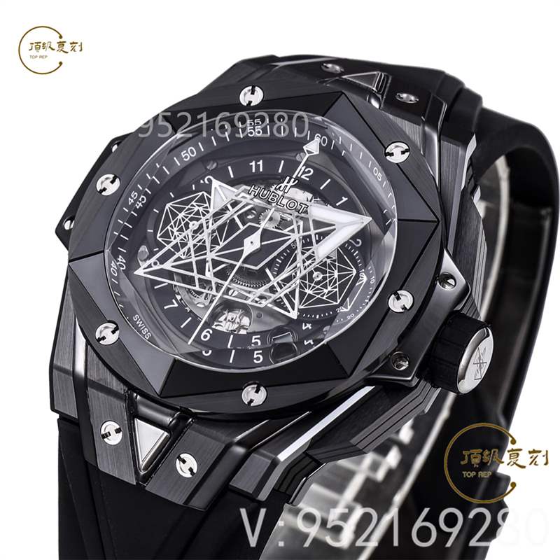 ZF廠宇舶刺青二代黑色陶瓷big bang大爆炸復(fù)刻表做工如何-復(fù)刻表