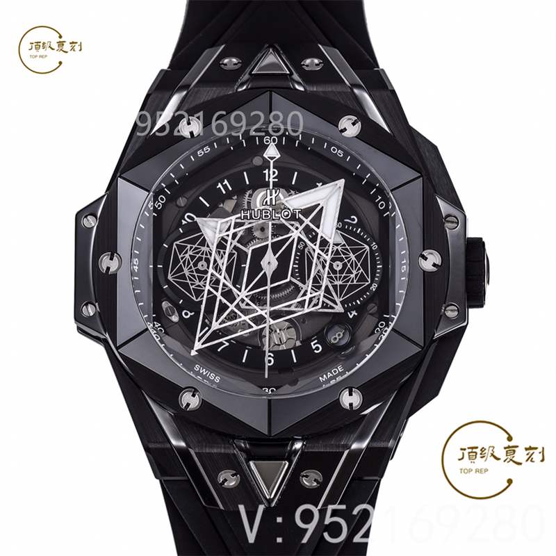 ZF廠宇舶刺青二代黑色陶瓷big bang大爆炸復(fù)刻表做工如何-復(fù)刻表