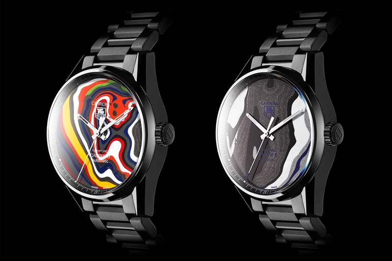 泰格豪雅隆重推出:BWD X Black Badger Fordite Carrera 5系列-復刻表