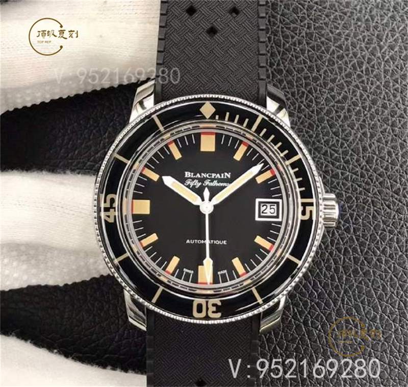 ZF廠寶珀五十噚5008b梭子魚復刻表做工怎么樣-復刻表