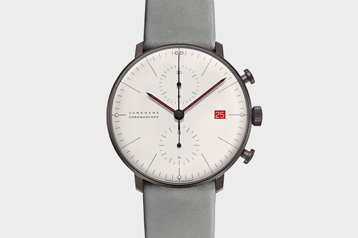 包豪斯Junghans Max Bill Chronoscope 100 Jahre Bauhaus 手表-復刻表