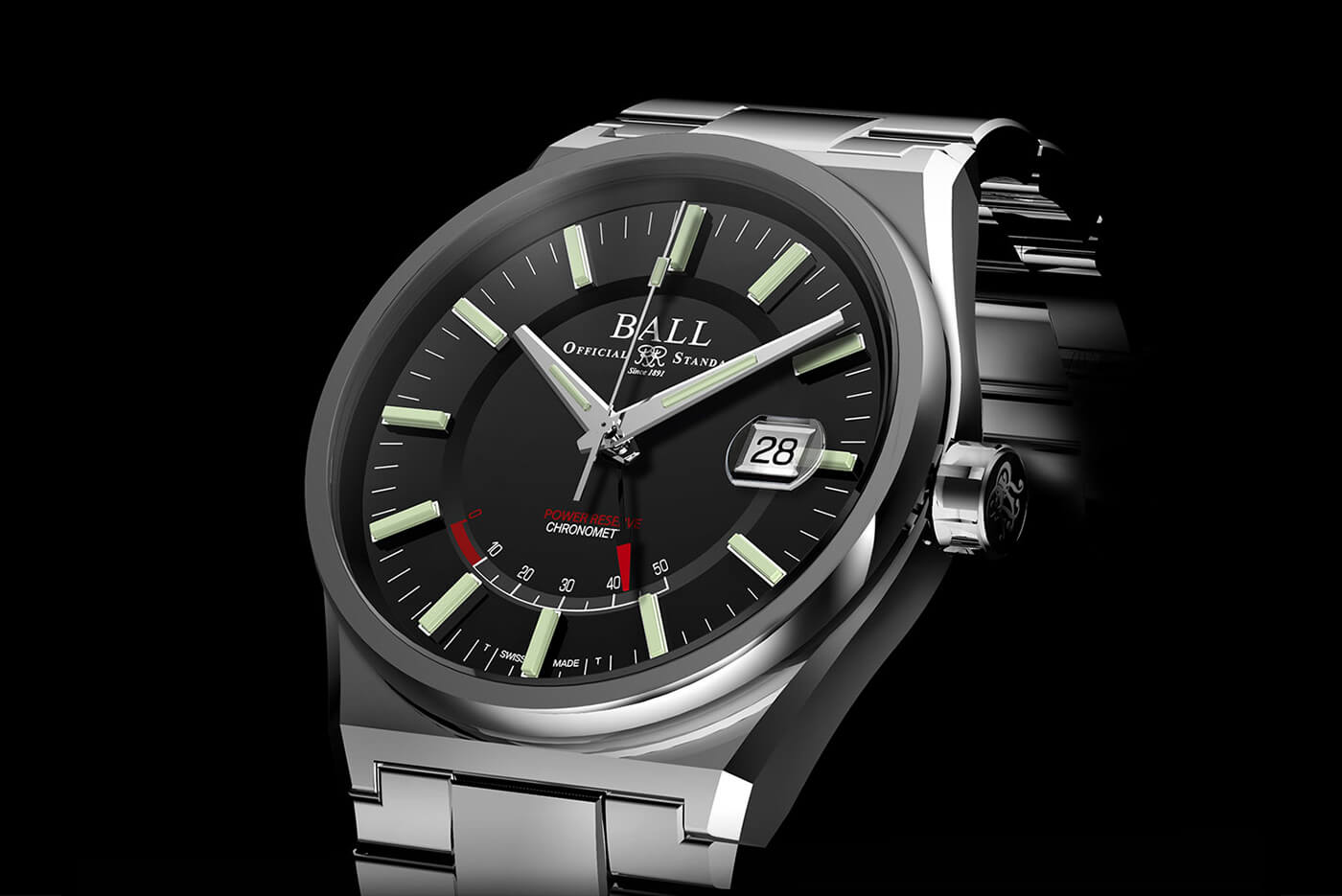 介紹：Ball Roadmaster Icebreaker 904L 鋼制腕表-復刻表