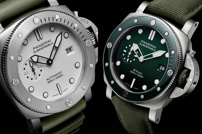 沛納海2022新表Submersible首次推出44mm表款，顏色搶鏡又份量十足-復刻表