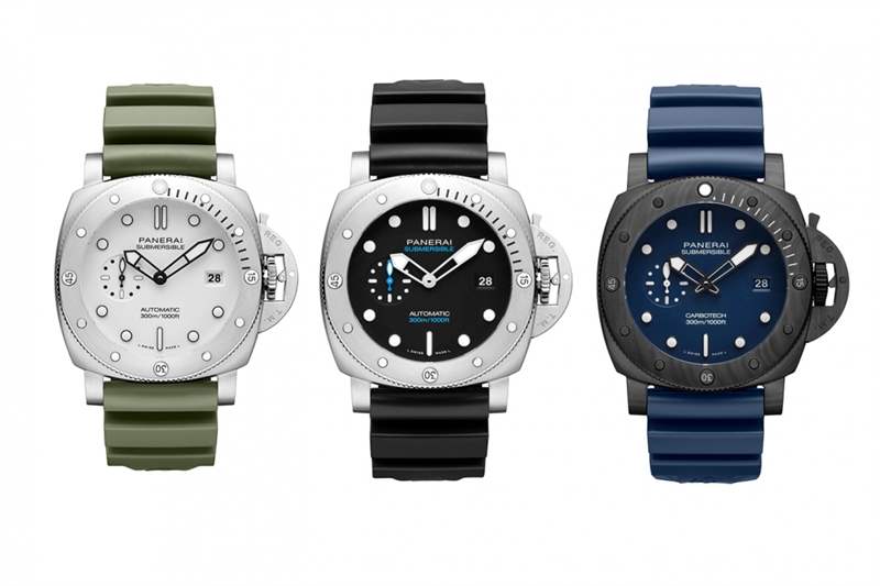 沛納海2022新表Submersible首次推出44mm表款，顏色搶鏡又份量十足-復刻表