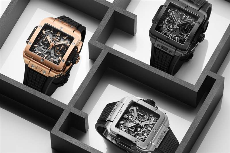Hublot 2022全新Square Bang Unico系列方形腕表初次登場-復(fù)刻表