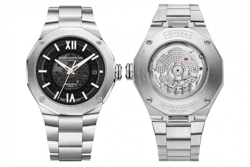 Baume & Mercier Riviera全新灰調(diào)帶來(lái)更優(yōu)雅的呈現(xiàn)-復(fù)刻表