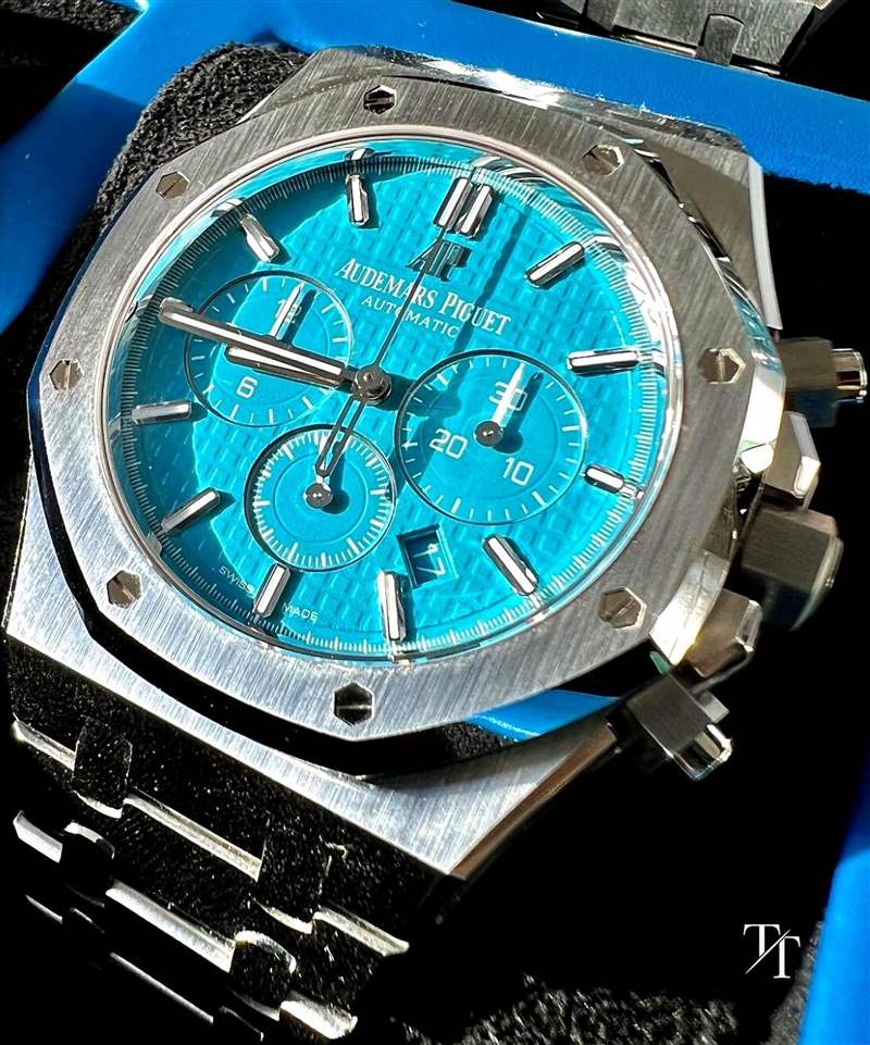 比PPxTIFFANY 5711更稀有！AP皇家橡樹綠松隱藏版手表全球限量5只-復(fù)刻表