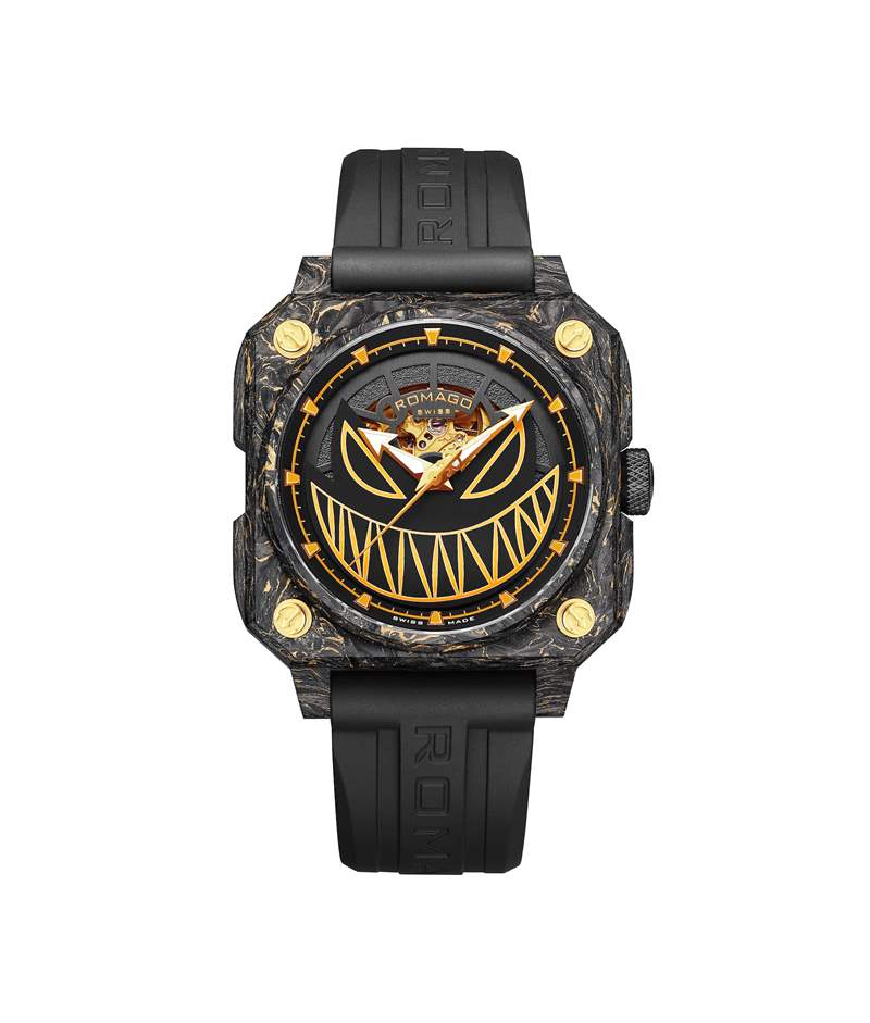 獨(dú)立制表師ROMAGO黃金配夜光碳纖玩味新作漆黑中螢火蟲沖擊視覺-復(fù)刻表