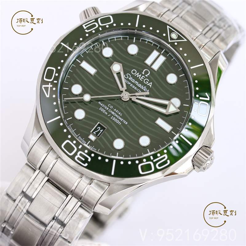 OR廠歐米茄海馬300綠盤復(fù)刻表新品上市,做工值得入手嗎-復(fù)刻表
