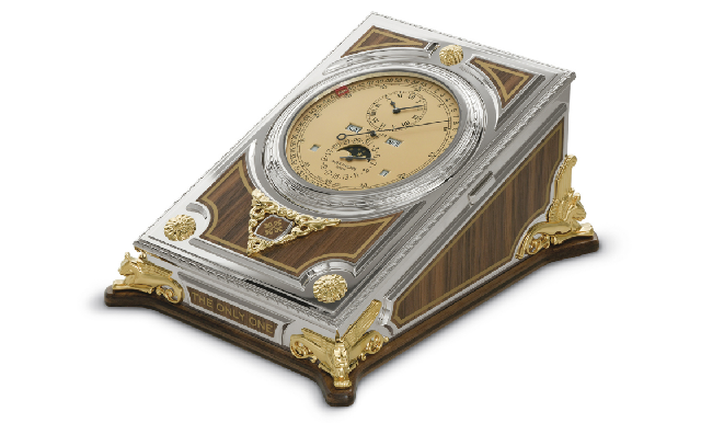 表王再出大招：百達(dá)翡麗為ONLY WATCH 2021獻(xiàn)上專利萬年歷座鐘-復(fù)刻表