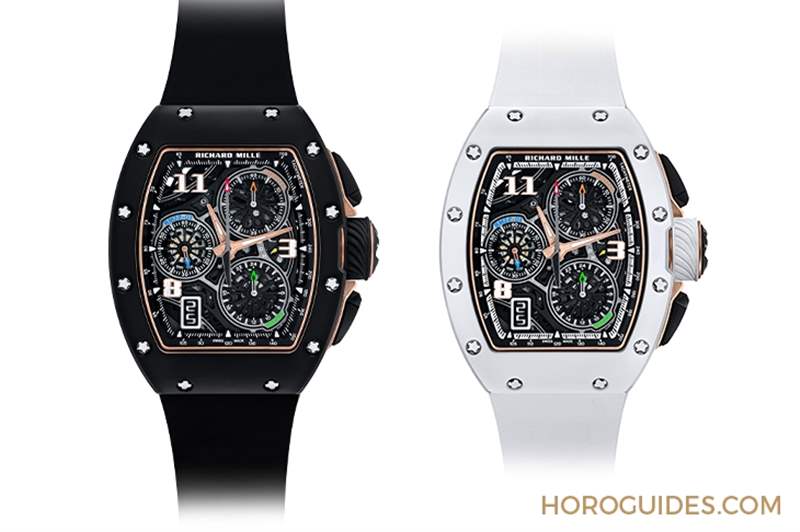 RICHARD MILLE 72-01計時碼表，再添黑白陶瓷款-復刻表
