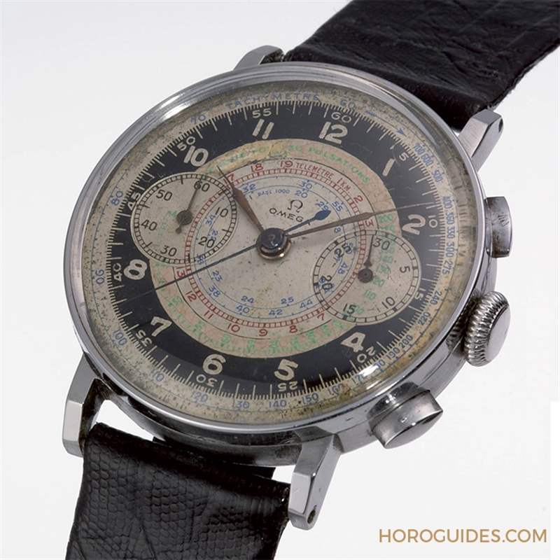 測速、測距、脈搏速度一次掌握，歐米茄超霸系列Chronoscope復古計時碼表-復刻表