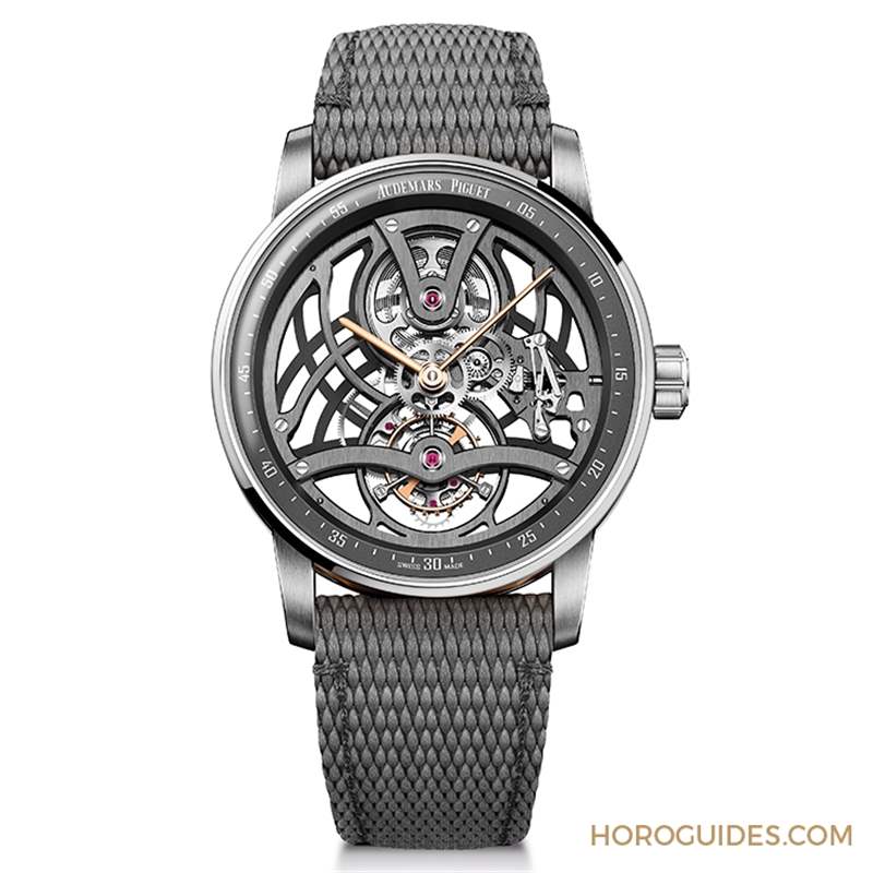 大復(fù)雜之作｜愛彼皇家橡樹鈦金屬超問表、Code 11.59系列鏤空陀飛輪-復(fù)刻表