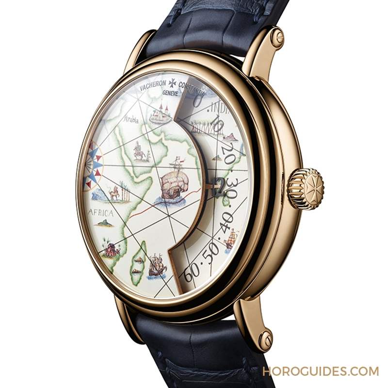 微繪大航海時(shí)代的探險(xiǎn)史詩｜江詩丹頓藝術(shù)大師系列向偉大探險(xiǎn)家致敬腕表-復(fù)刻表