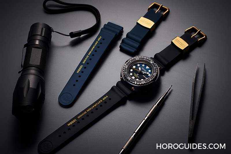 SEIKO Prospex深潛千米鮪魚罐頭，藍(lán)黑面盤新色｜1986年石英潛水表35周年限量表-復(fù)刻表
