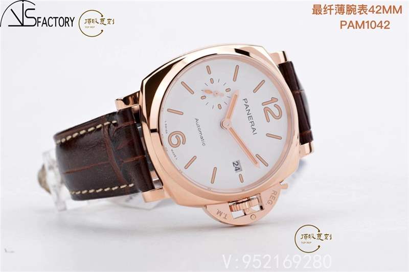 VS廠沛納海pam1042紅金腕表做工怎么樣,值得入手嗎-復刻表