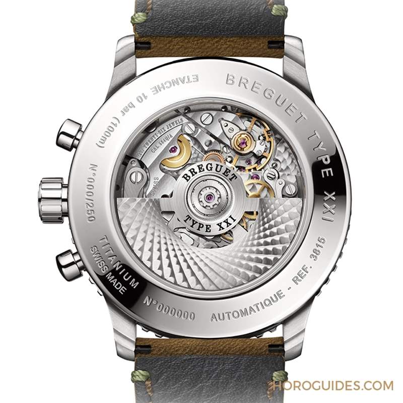 動感新配色｜寶璣推出兩款飛行系列Type XXI 3815限量版鈦金屬腕表-復刻表