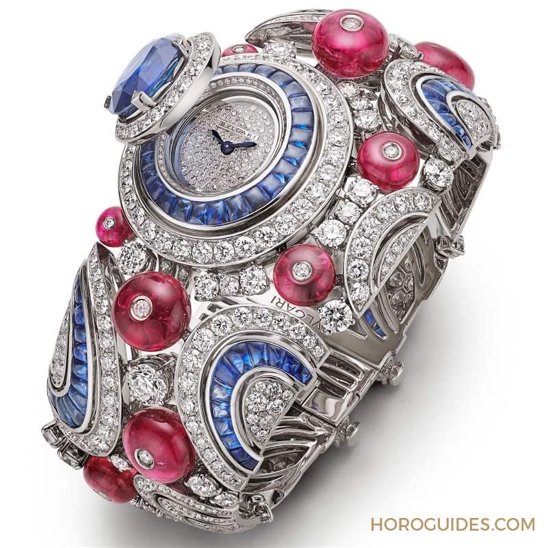 BVLGARI歷來造價最高腕表現(xiàn)身Magnifica頂級珠寶腕表系列-復刻表