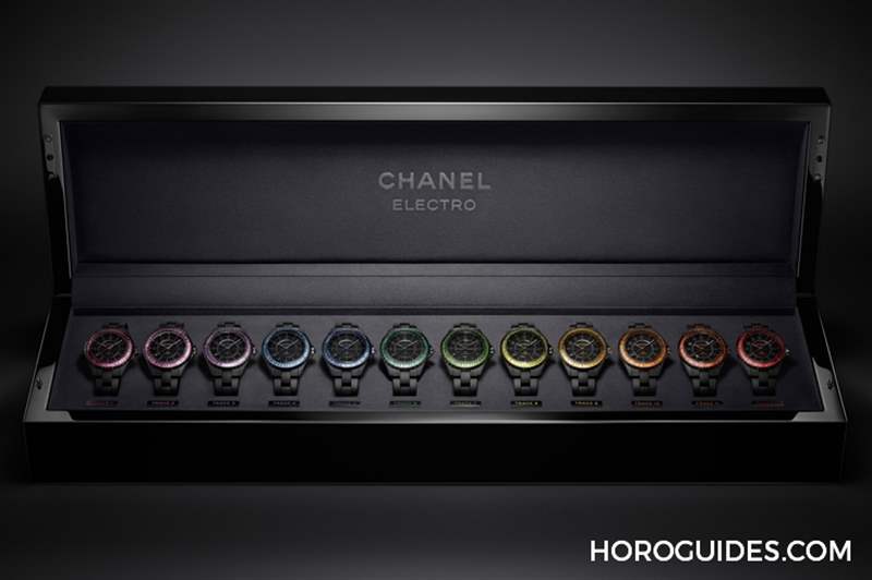 電音響起，虹彩加身｜CHANEL Electro限定腕表系列-復(fù)刻表