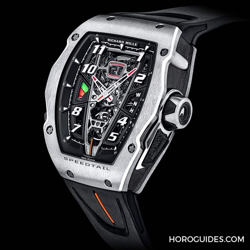 當超級腕表遇到神級超跑！RICHARD MILLE X McLaren Speedtail聯名腕表RM 40-01自動上鏈陀飛輪腕表-復刻表