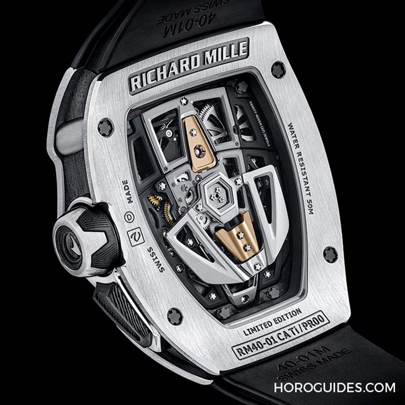 當超級腕表遇到神級超跑！RICHARD MILLE X McLaren Speedtail聯名腕表RM 40-01自動上鏈陀飛輪腕表-復刻表