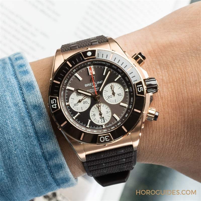 硬漢的重裝時尚｜BREITLING Super Chronomat超級機械計時碼表-復(fù)刻表