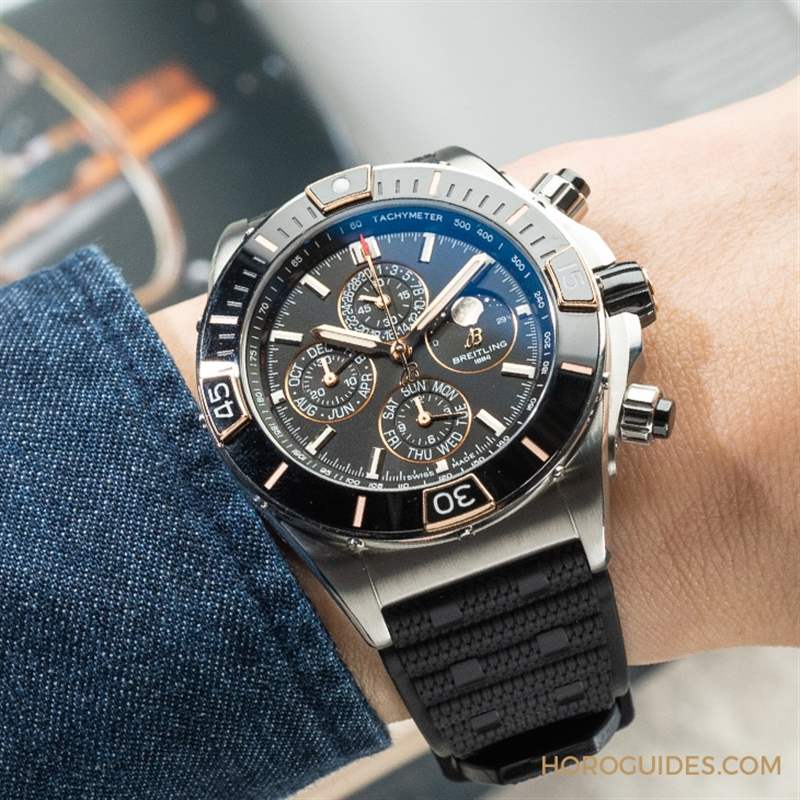 硬漢的重裝時尚｜BREITLING Super Chronomat超級機械計時碼表-復(fù)刻表