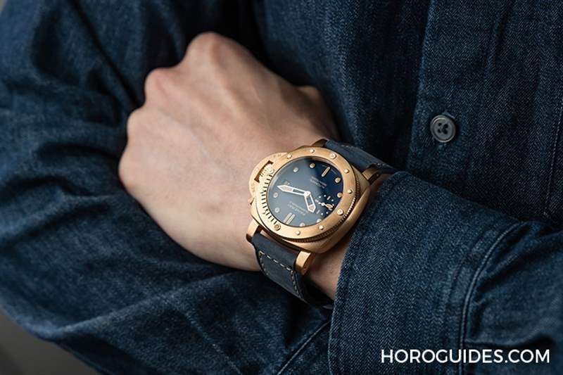 不只好看還更環(huán)保｜沛納海Submersible 42毫米限量青銅潛水表-復刻表