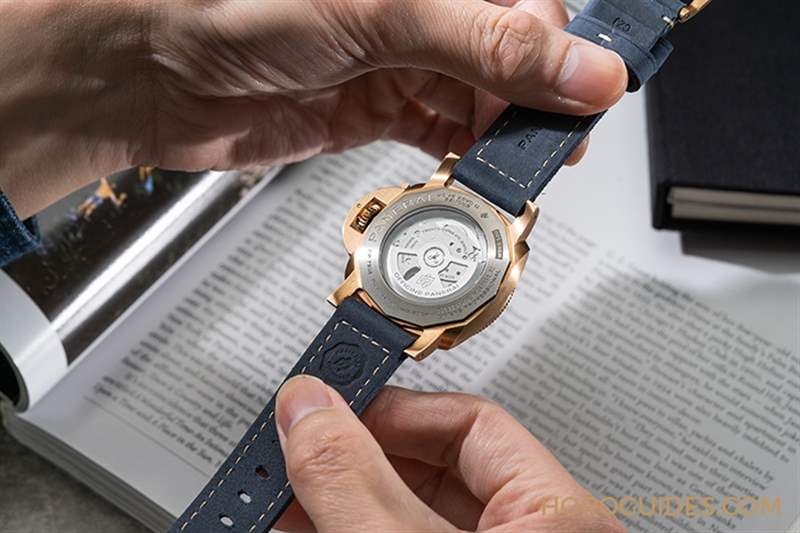 不只好看還更環(huán)保｜沛納海Submersible 42毫米限量青銅潛水表-復刻表