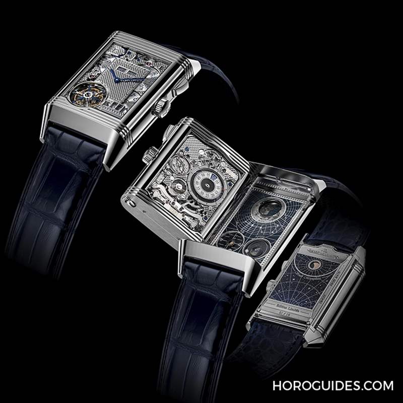 全球首款四面時計！11項復雜功能入列｜積家超卓復雜功能系列185型機芯翻轉腕表-復刻表