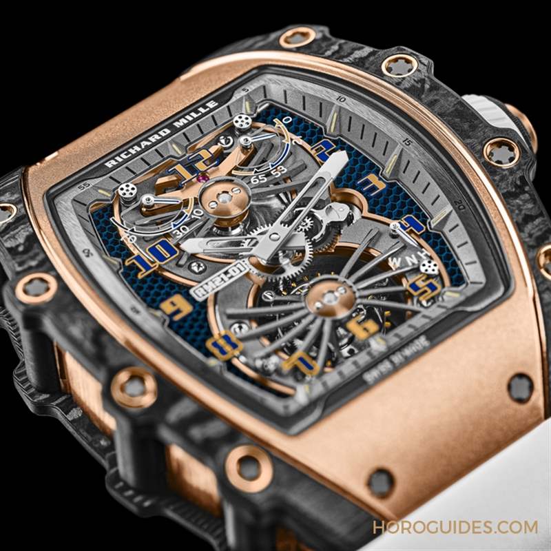 輕盈、強(qiáng)韌、穿透感！航太機(jī)械美學(xué)加持｜Richard Mille RM 21-01空氣動(dòng)力陀飛輪腕表?-復(fù)刻表