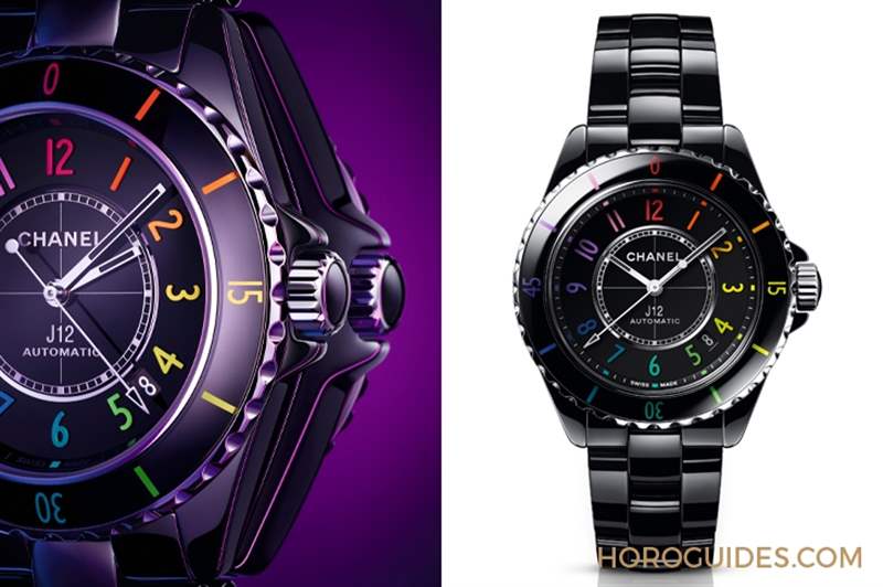 彩虹圈、電音魂，CHANEL J12嗨起來！-復刻表