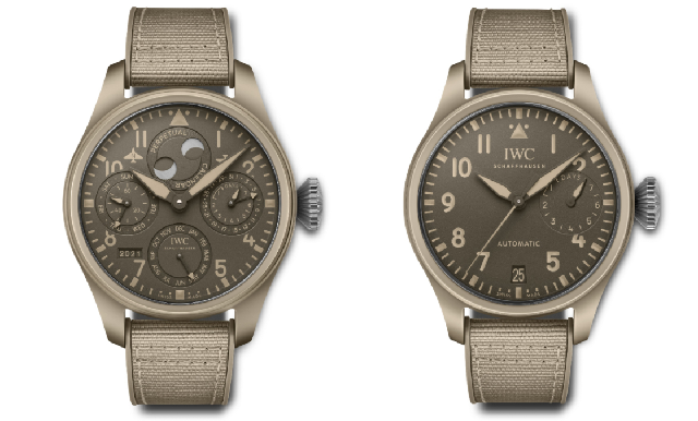 沙色陶瓷軍事風｜IWC大型飛行員TOP GUN莫哈韋沙漠特別版-復刻表