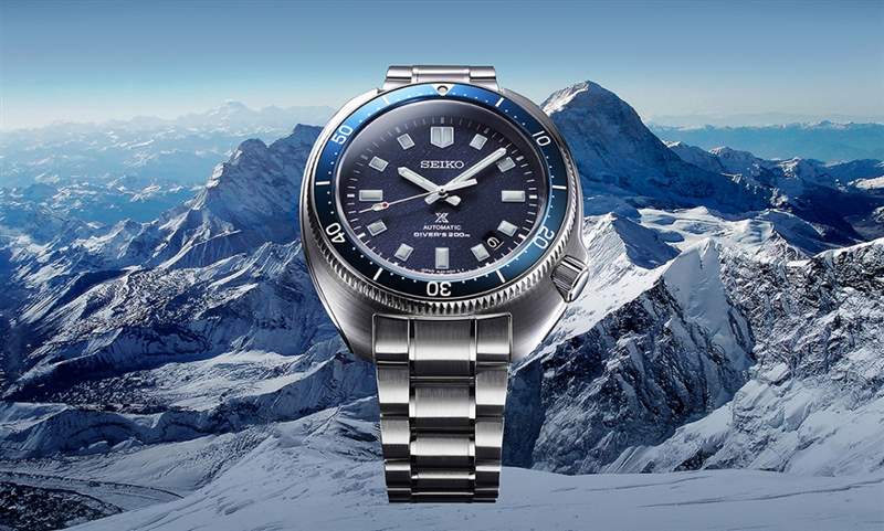 紀(jì)念探險家植村直己80周年SEIKO 1970年P(guān)rospex Diver現(xiàn)代詮釋版-復(fù)刻表