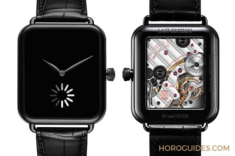 H.Moser & Cie專屬智慧「Loading小秒針」｜Swiss Alp Watch Final Upgrade最終升級(jí)版-復(fù)刻表