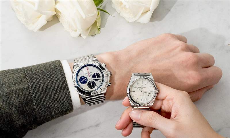 情人們啊，戴表才是大人的浪漫｜BREITLING Chronomat對表-復刻表
