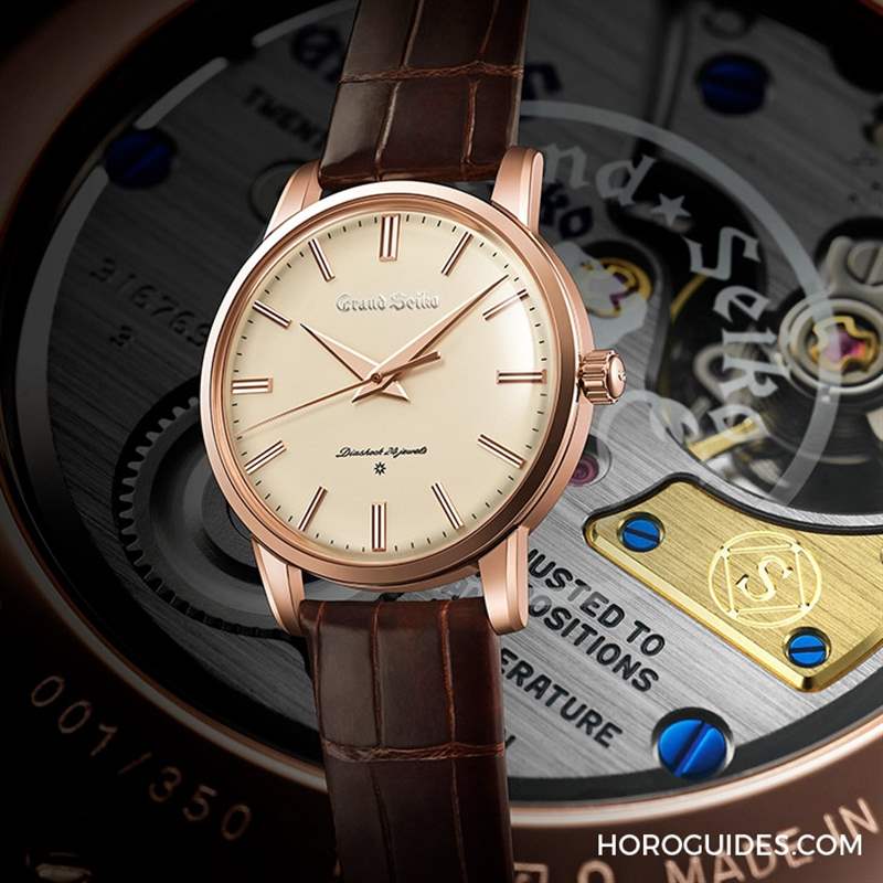 GRAND SEIKO貴金屬限量表，志慶服部金太郎160歲誕辰與SEIKO 140周年-復刻表