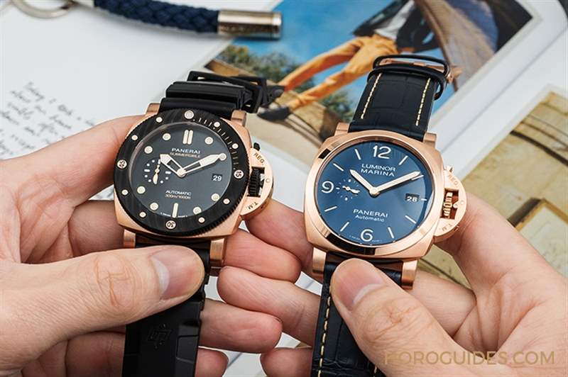 沛納海Goldtech?紅金的獨家魅力｜Luminor Marina Goldtech? 紅金44mm-PAM01112-復刻表