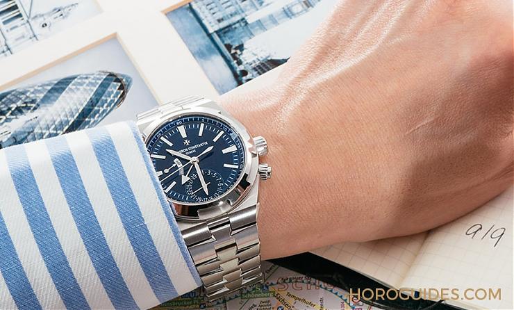 敏捷中見翩翩風采|江詩丹頓Overseas兩地時間腕表-復刻表