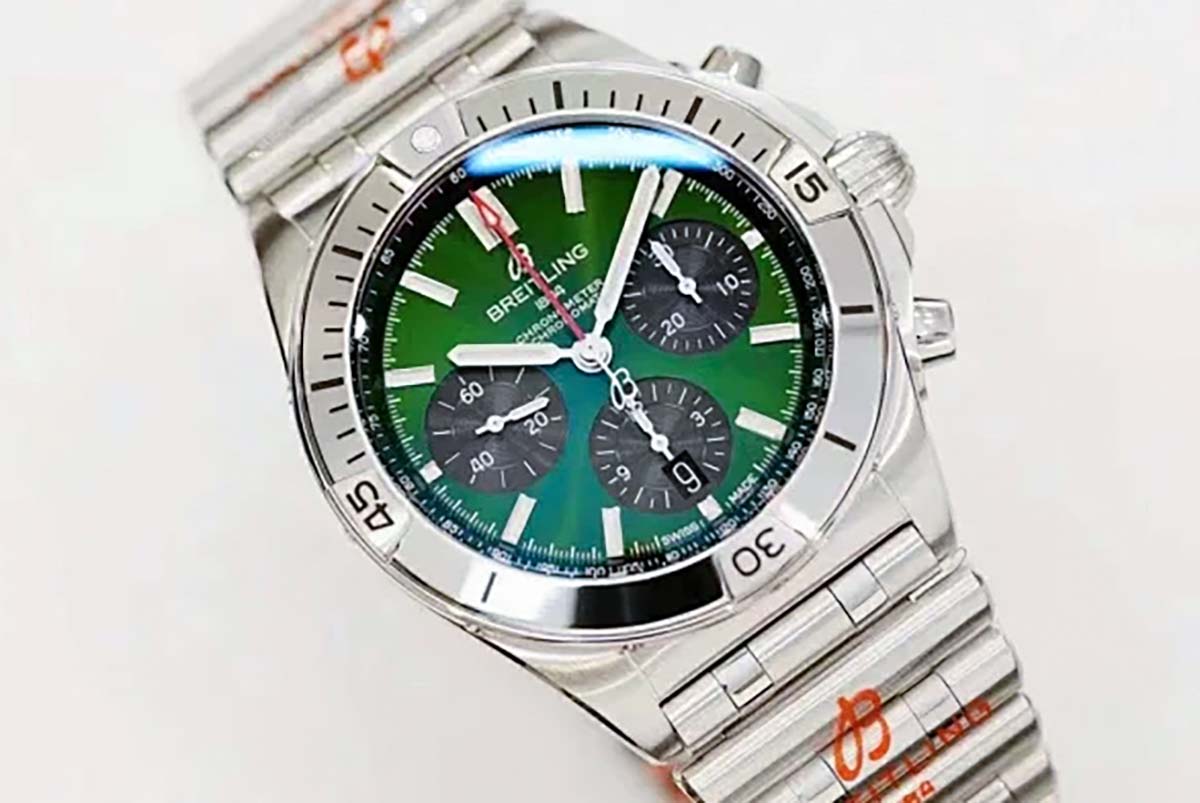 GF廠百年靈機(jī)械計(jì)時(shí)B01「賓利綠」盤(pán)鋼王復(fù)刻-復(fù)刻表