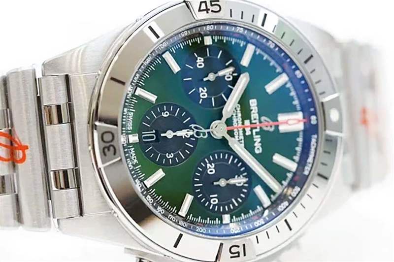 GF廠百年靈機(jī)械計(jì)時(shí)B01「賓利綠」盤(pán)鋼王復(fù)刻-復(fù)刻表