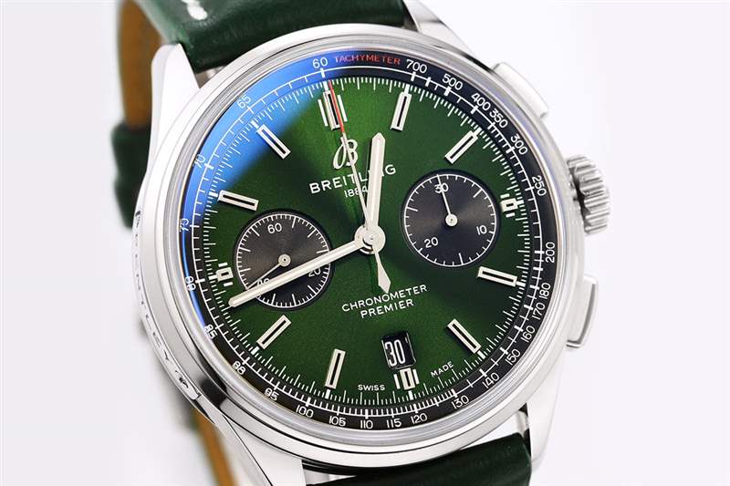 GF廠百年靈璞雅B01綠色表盤復(fù)刻版評測-復(fù)刻表