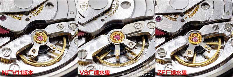 VS廠、ZF廠、N廠勞力士水鬼獨家對比,哪家復刻做工最為出色呢-復刻表
