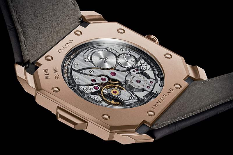 寶格麗Octo Finissimo三問功能玫瑰金腕表-復(fù)刻表