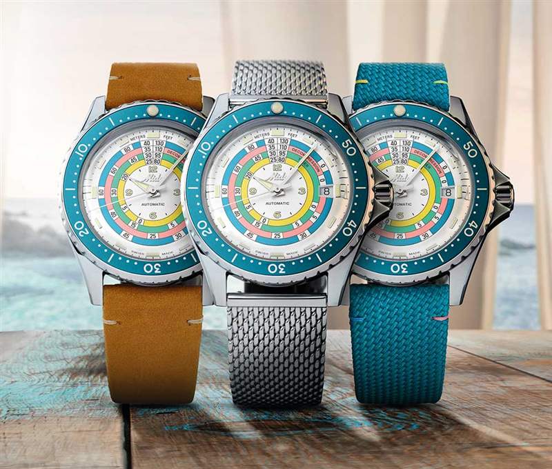 真力時天頂CHRONOMASTER 原創電子商務-米多海洋之星減壓計時器1961限量版-復刻表