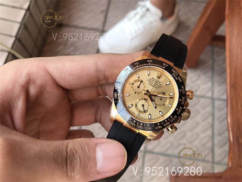 N廠勞力士迪通拿m116518ln間金膠帶復(fù)刻表做工怎么樣,內(nèi)附實(shí)拍圖-復(fù)刻表