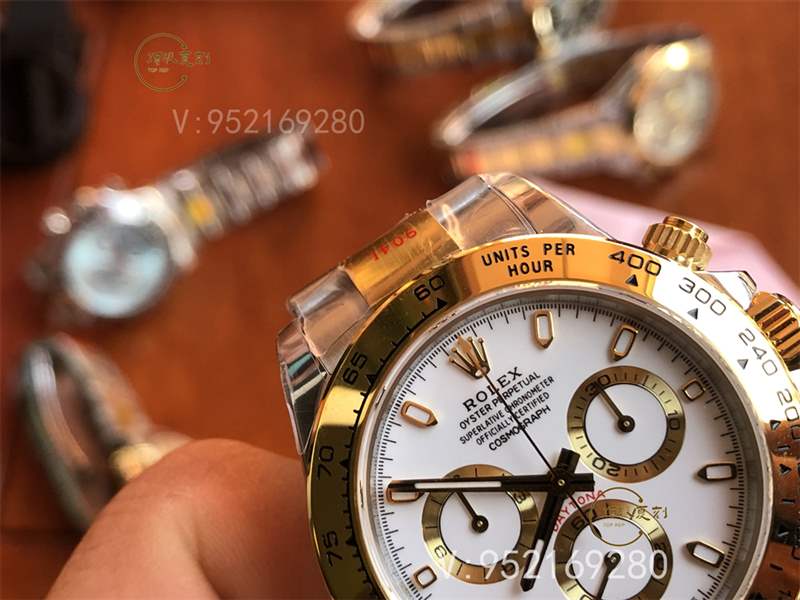 N廠復刻勞力士迪通拿間金白盤m116503腕表做工怎么樣,內附實拍圖-復刻表