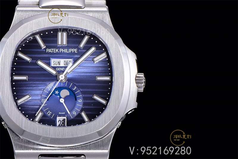 GR廠百達翡麗鸚鵡螺5726年歷復(fù)刻表做工怎么樣-復(fù)刻表