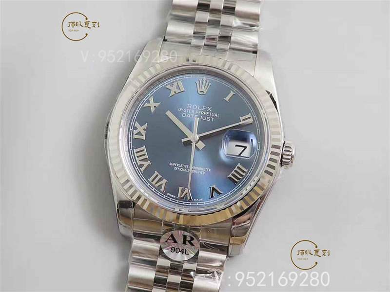 AR廠勞力士v3版日志36mm羅馬數字盤質量如何，對比正品怎么樣-復刻表