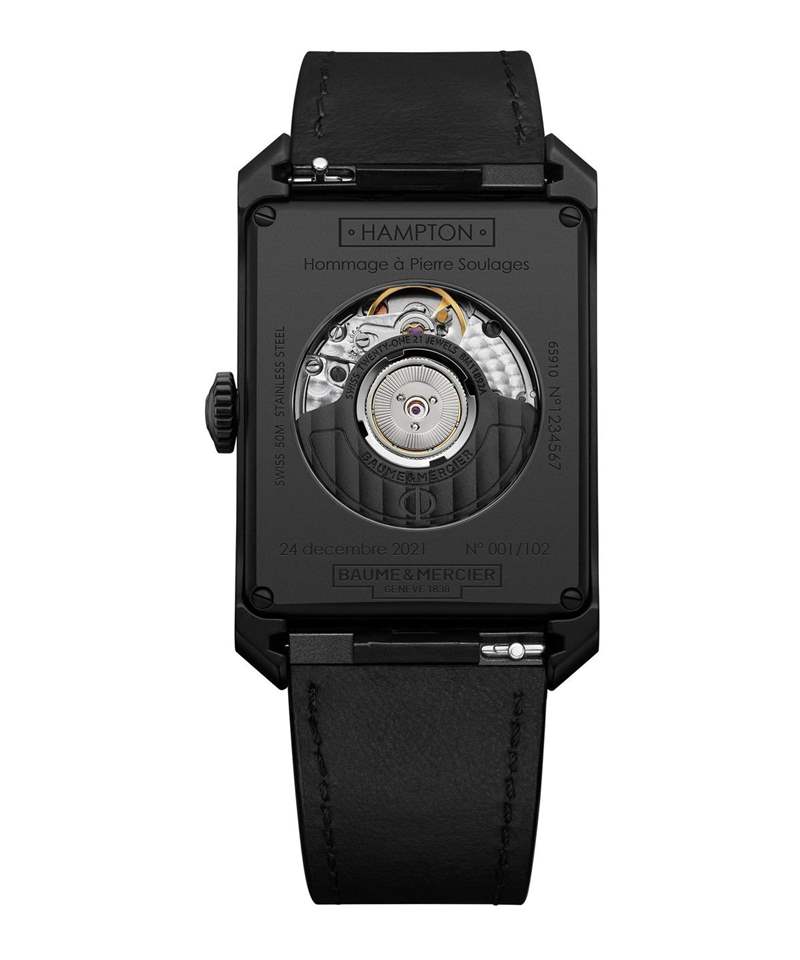 重現藝術家的創作手筆！名士表「向皮埃爾?蘇拉吉致敬」限量表-復刻表